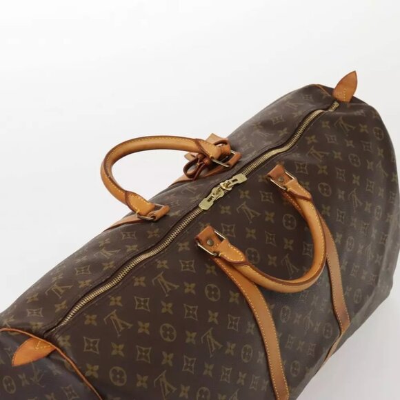 LOUIS VUITTON Monogram Keepall 60 Boston Bag M41422 LV Auth 83061 - Picture 11 of 16